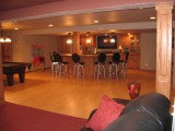 Basement bar
